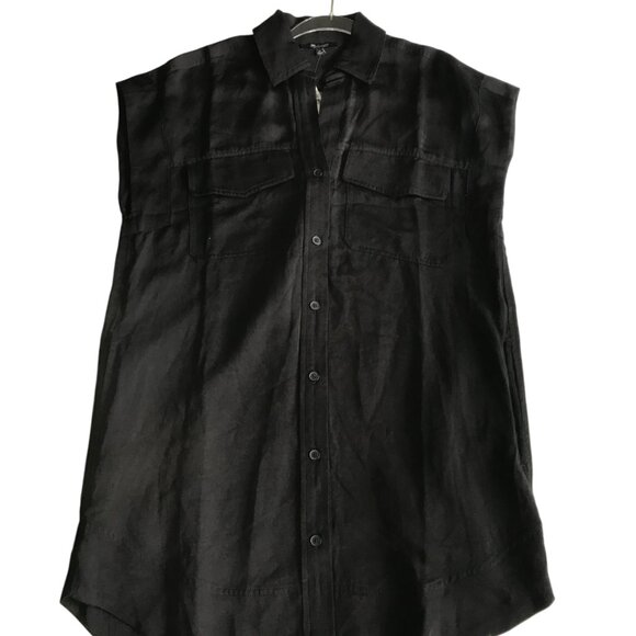 Madewell Sammy Utility Button-Front Mini Dress XS - Picture 5 of 16